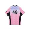 Puma Logo Color Block V-Neck Short Sleeve Soccer Shirt Unisex Tops 950412-04