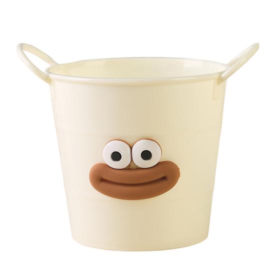 Cartoon Pen Holder Large Capacity Storage Bucket for Pens Pencils Markers Crayons Desktop Storage Box Organizer for Home Office
