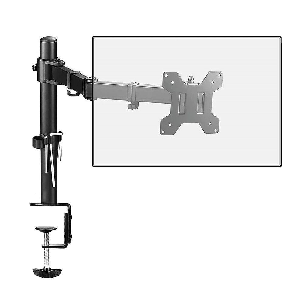Universal Mechanical Single Arm Rotating and Lifting Desktop Monitor Stand