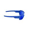 OCEAN CHAMELEON Floating UV Recycled Interchangeable Frame Matte Blue Blue REVO Sunglasses, Protection, Materials, & Strap, (Polarized Lenses),