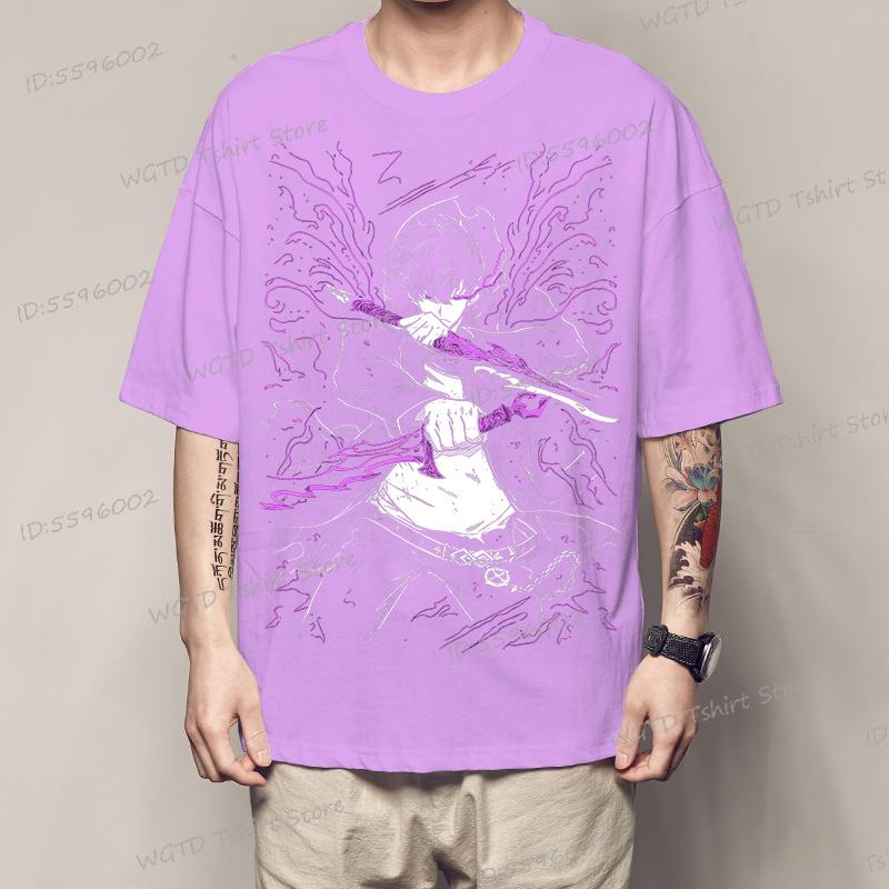 Solo Leveling T-Shirt Sung Jinwoo New Anime Manga Black Shirt Tee All Size Pro Choice Graphic T Shirts Oversized Vintage CLOTHES