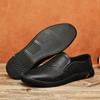 Men Casual Shoes Business Formal Wear Flats Mens Slip On Moccasins Mens Loafers Leather Casual Loafers  New Driving Shoes
