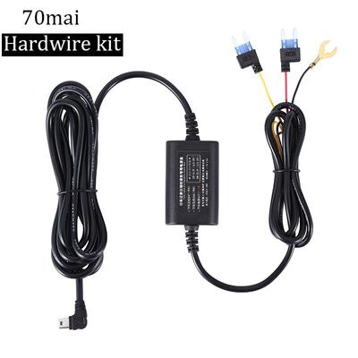 70Mai For Micro Usb Parking Surveillance Cable For 70Mai 4K A800S A500S D06 D07 D08 M300 Hardwire Kit UP02 For Car DVR 24H Parking Monitor