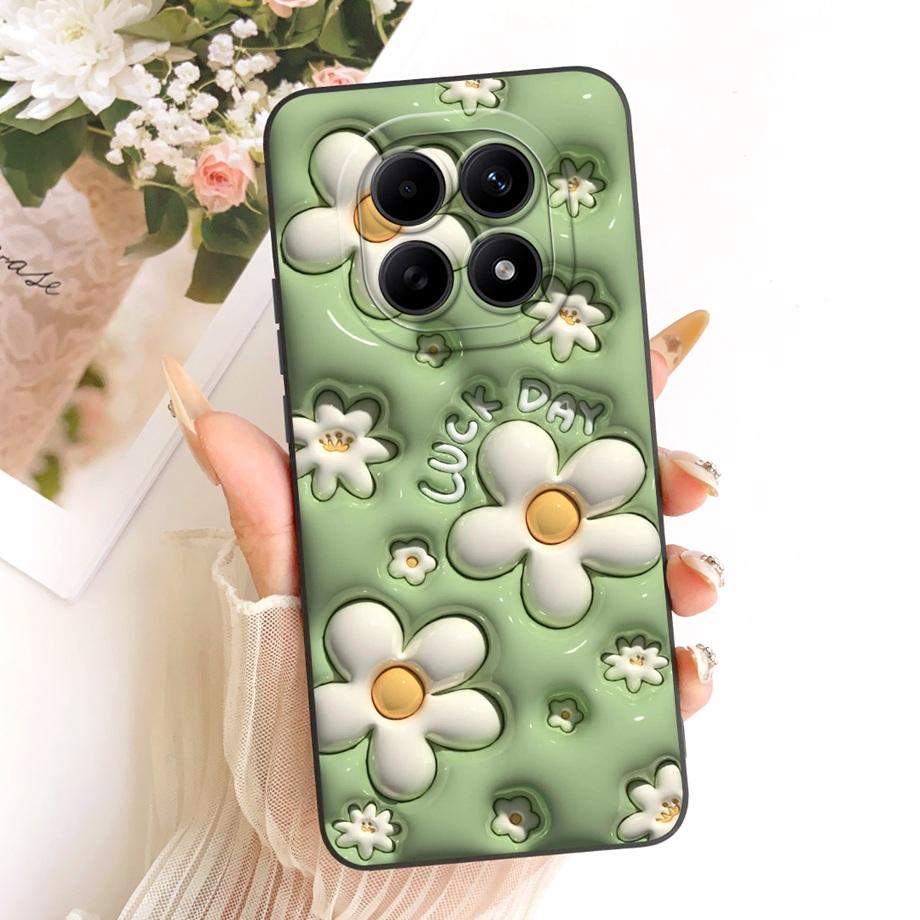 Blumen Gänseblümchen Sonnenblumen Hüllen Für Xiaomi Redmi Note 15 15Pro 15 Pro+ Handyhülle Poco M8 Pro Abdeckung Silikon Weich Stoßfest Hülle