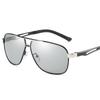 aoron Color-changing Glasses New Men's Polarized Aluminum Magnesium Sunglasses High Definition Polarized Glasses Sunglasses Driving Glasses