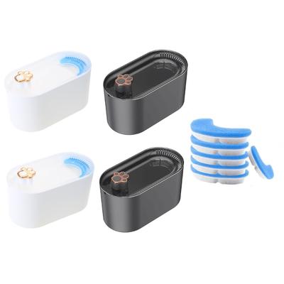Fontánka na vodu pre mačky s tichým čerpadlom 3000 ml Automatický dávkovač vody pre domáce zvieratá Psov pre rôzne domáce zvieratá Bezpečné pre interiér USB nabíjanie