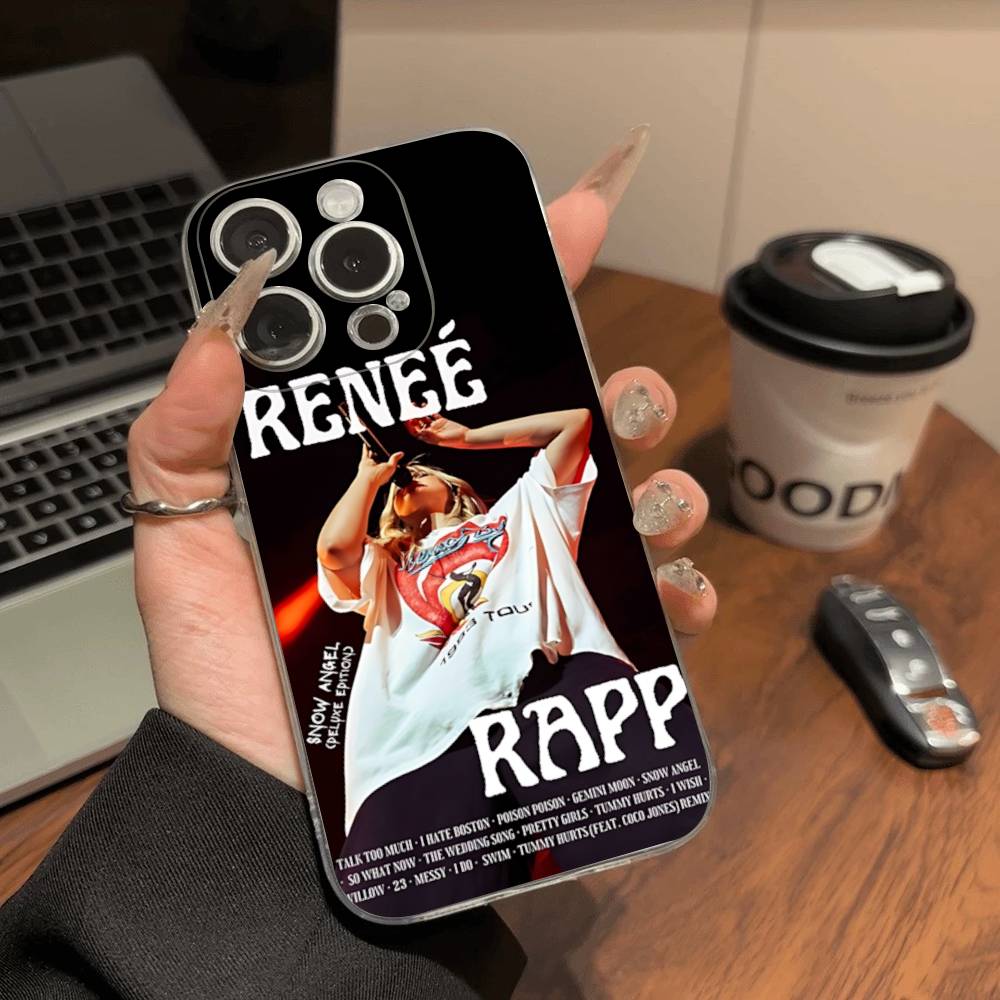 

Popular Music R-Reneé Singer R-Rapp For IPhone 17 16 15 14 13 12 11 Pro Max Plus Phone Case High End Silicone iPhone 14