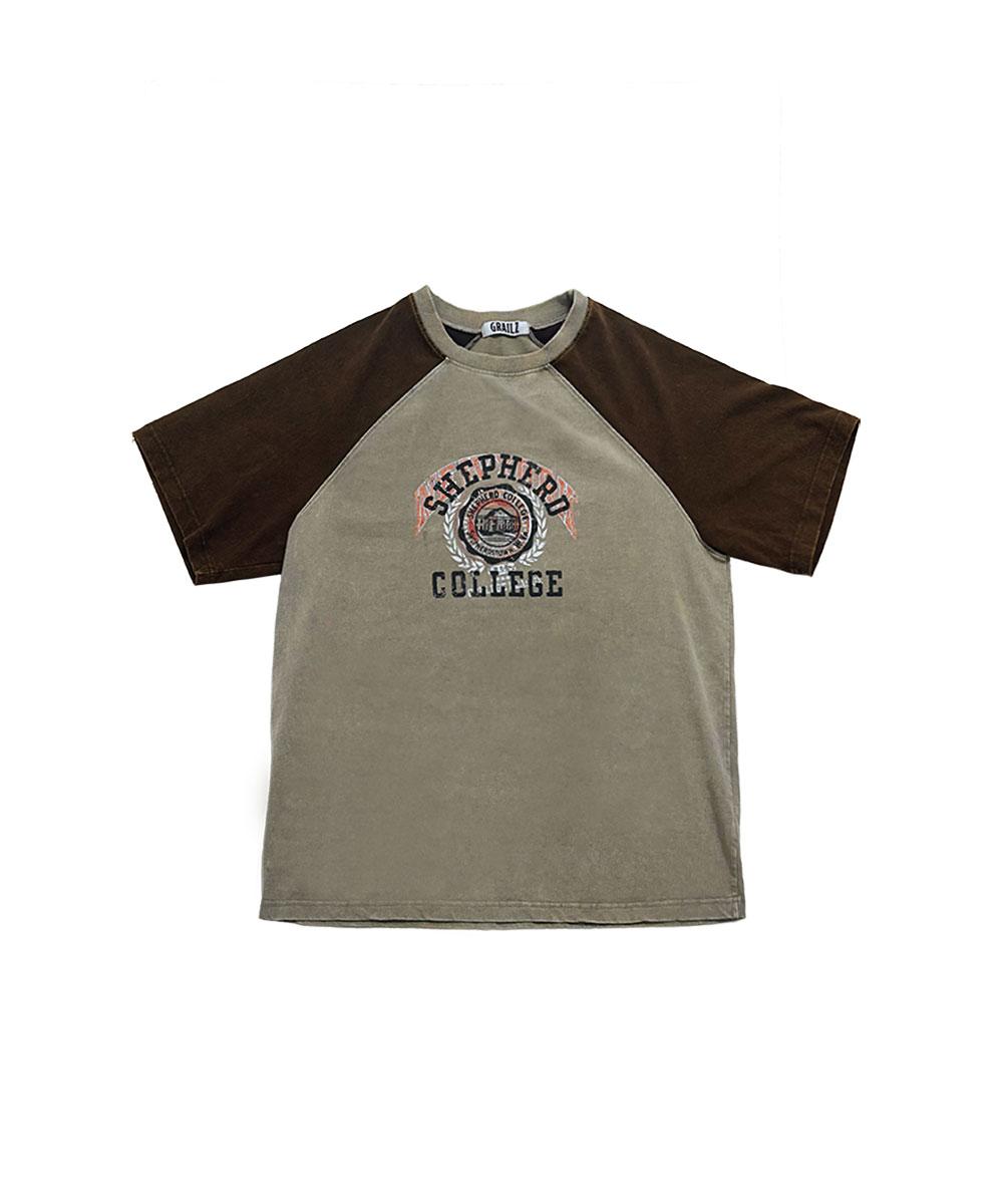Grails Shepherd Raglan T-Shirts [Brown] 1