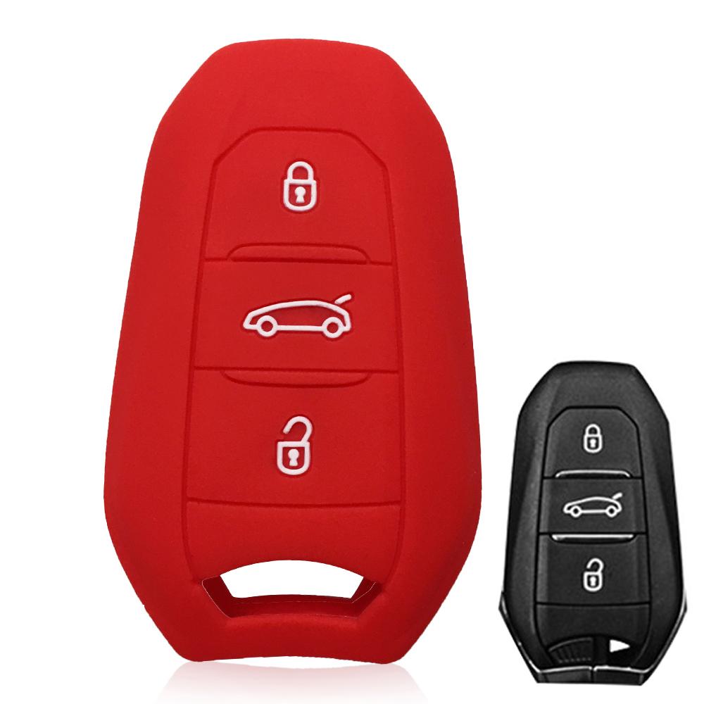 Silikon Auto Fernbedienung Schlüsselhülle Abdeckung Für Peugeot 308 408 508 2008 3008 4008 5008 Für Citroen C1 C4 C4L C6 C3-XR Picasso DS3 DS4
