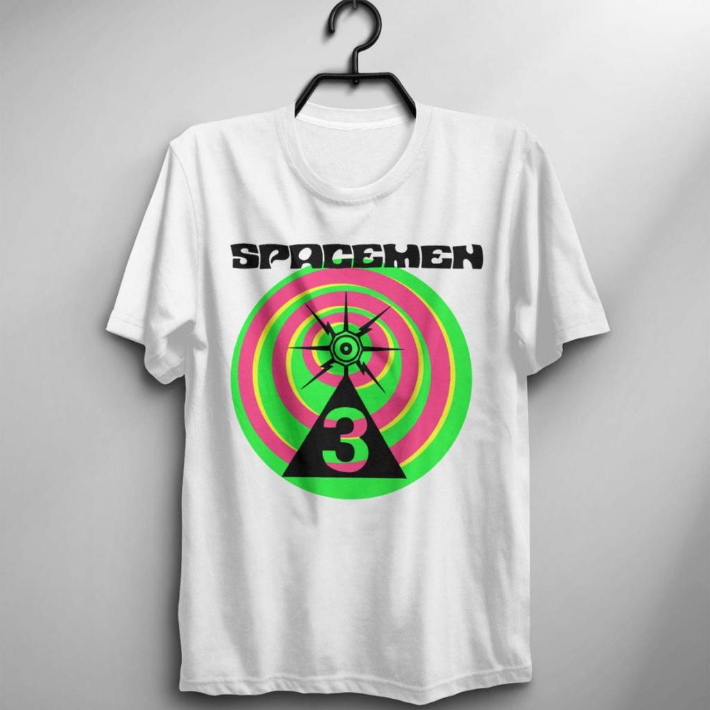 NEUES Spacemen 3 Band Album Schweres Baumwoll-T-Shirt Weiß S-5XL CM551