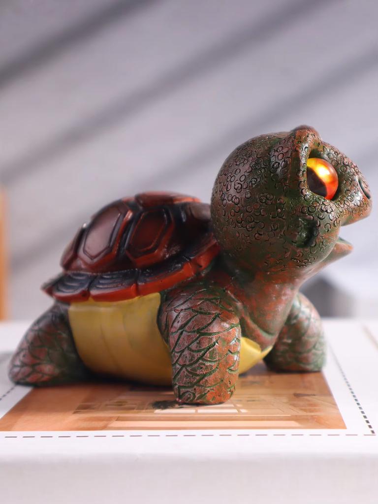 1pc Home Turtle tabletop decoration Resin home decor Garden decor Creative sea creatures