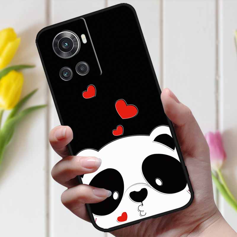 For Oneplus ACE Case Oneplus 10R 5G 3D Relief Cartoon Emboss Silicone Shockproof Cover For Oneplus 10 R Ace Case Coque Bumper