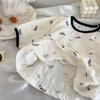 Summer Thin Children's Pajama Set - Cute Princess Style Homewear for Baby Girls, Short Sleeve & Shorts