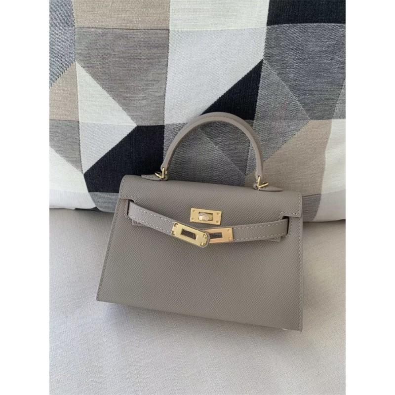 Mini Bag Women Palm Print Genuine Leather Handbag Crossbody Shoulder Trendy