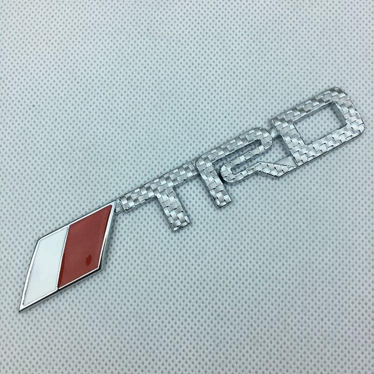 TRD Metal Badge for Toyota Car Logo & Fender