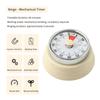 Mechanical Kitchen Timer Visible Magnetic Countdown Alarm for Home Baking Cooking Outdoor Picnic Time Reminder