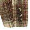 PENDLETON 70s Made In USA Wool Vintage Check Pattern Tailored Jacket 12 Women Used