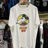 T-shirt Mickey Rat Invecchiato Anni '80-'90 Bianca S