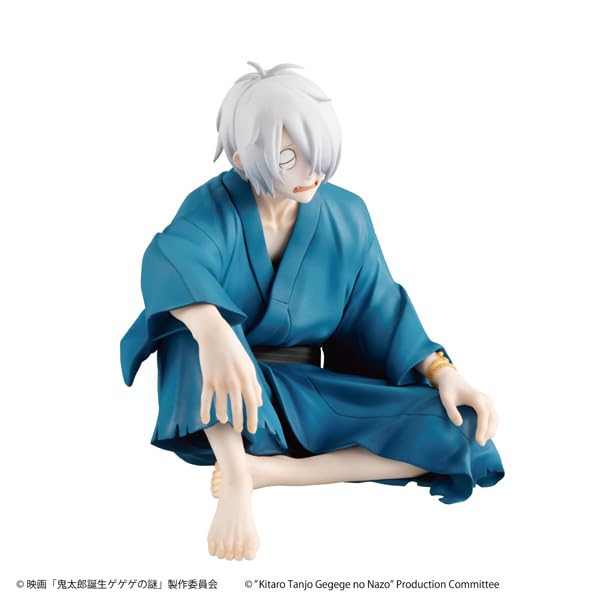 Série film Zrození záhady otce Tenohiry Přibližně 90mm PVC kompletní figurka GEM. ``Kitaro Gegege'' Kitaro's Pre-painted
