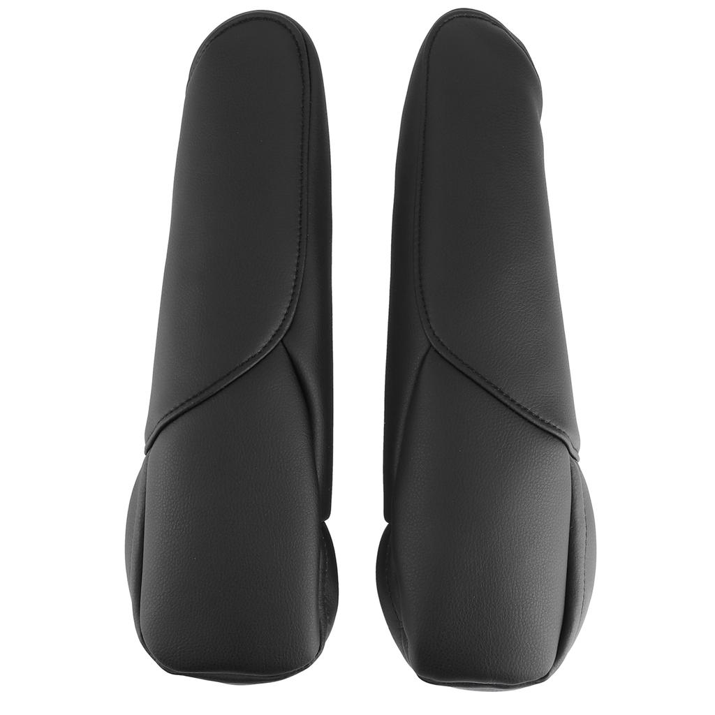 Mikrovláknová kůže Sedadlo Loketní opěrka Madlo Dekor Kryt Obložení Vhodné pro Honda CRV 20072009Černá