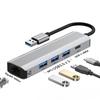 USB C To RJ45 Ethernet Adapter 100Mbps Type C To LAN Network Converter for Laptop PC MacBook