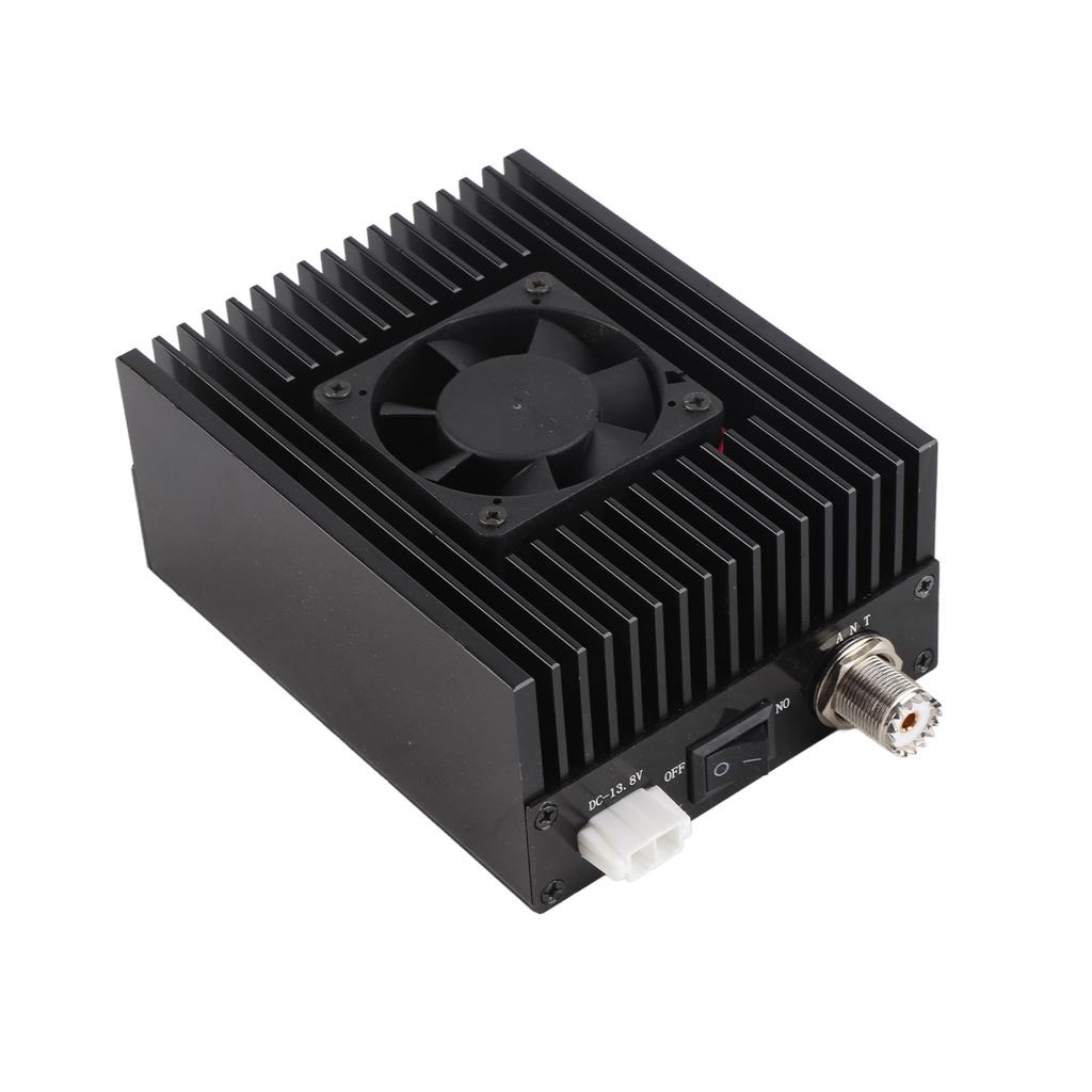 RF Amplifier Digital UHF 80W DMR Power Amp 400‑470MHz with LED Indicator for Radio