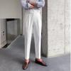Men's Summer Slim Fit High Waist Casual Trousers