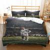 World Cup Star Printing Quilt Set Three-Piece, Digital Printing Three-Piece Set