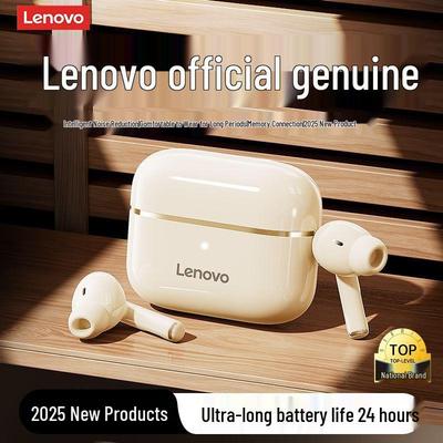 Lenovo Bluetooth EA230 In-Ear Headphones: High-Quality Sound, Noise Reduction, Wireless Charging Case.