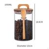 Airtight Glass Canister Set for Kitchen Storage