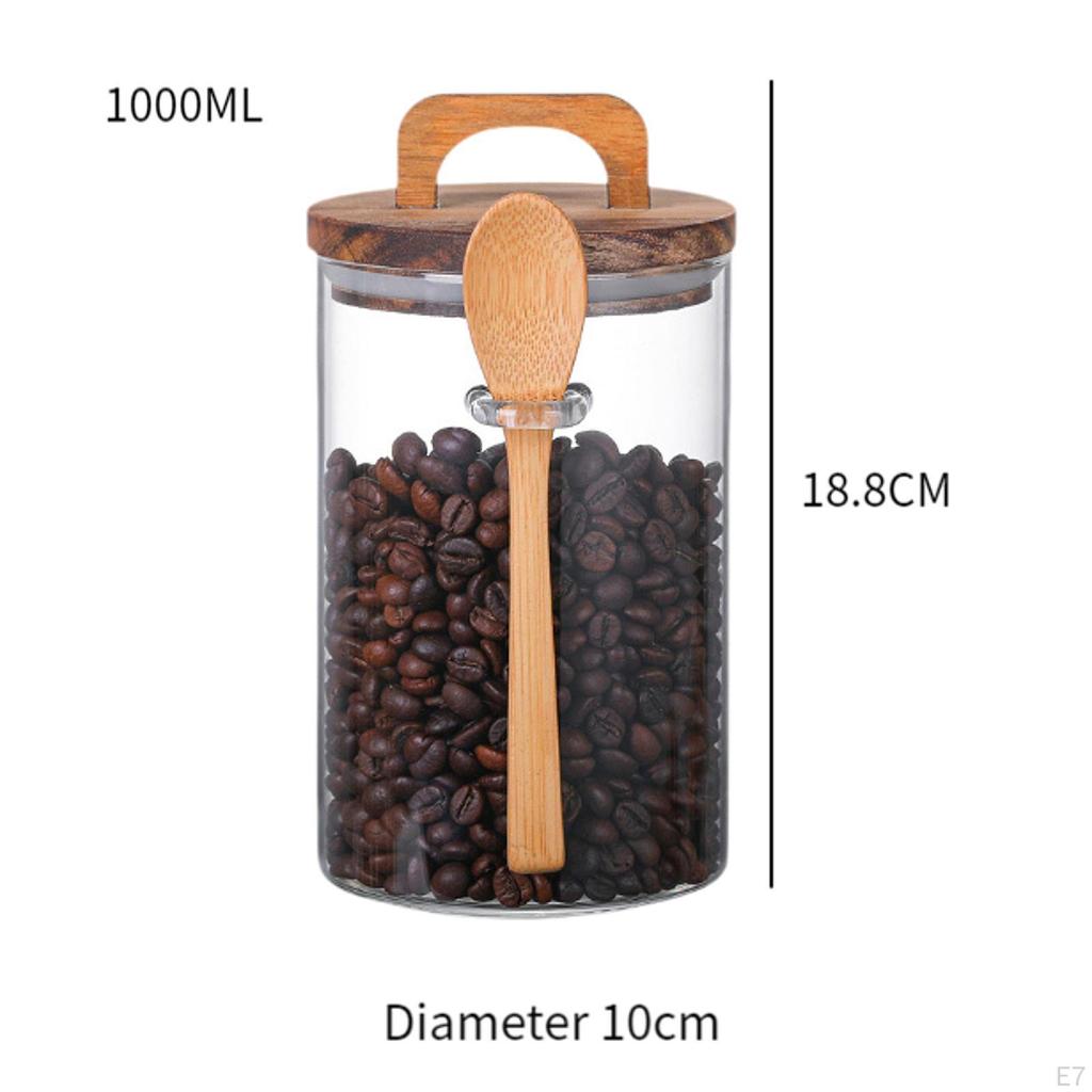 Airtight Glass Canister Set for Kitchen Storage