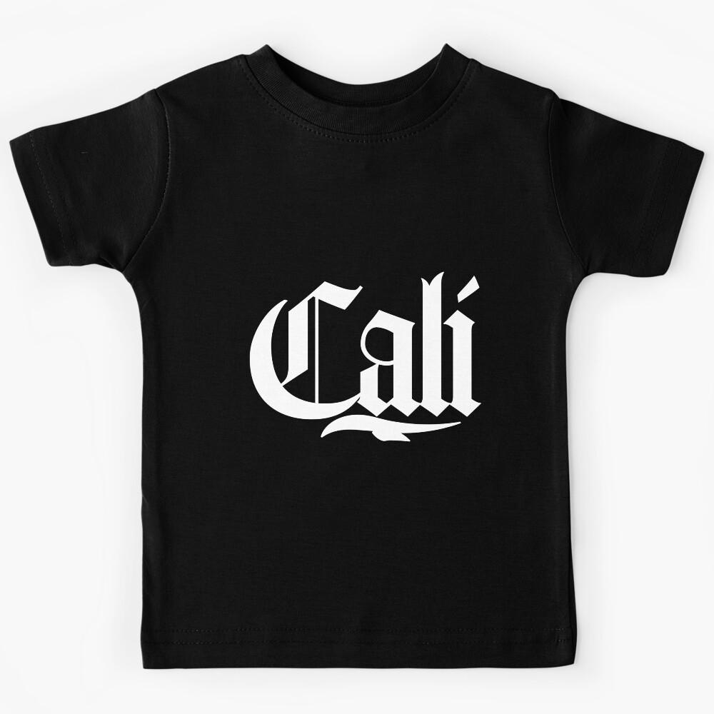 Cali Old English White Kids T-Shirt 170