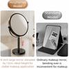 360 Rotating Desktop Makeup Mirror Double Sided Swivel Vanity Mirror  Tabletop