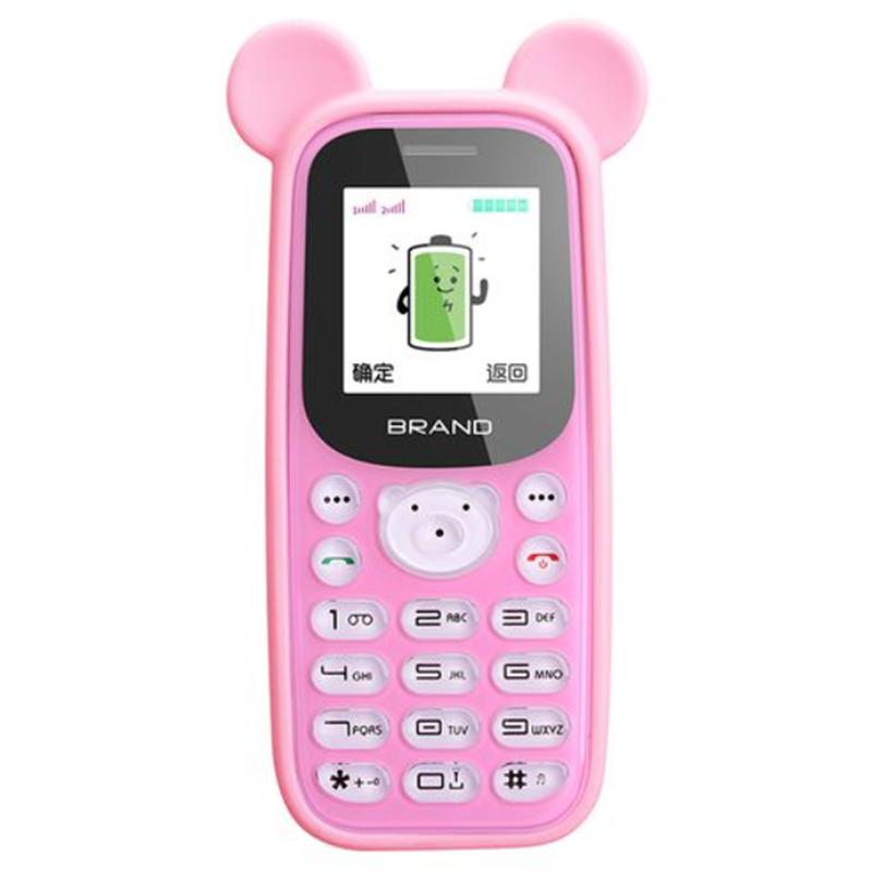 Little Bear H21 Mini Cartoon Mobile Phone 1.44inch Screen MTK GSM 2G Feature Phone Cheap Student Cellphone Support Torch FM Radio