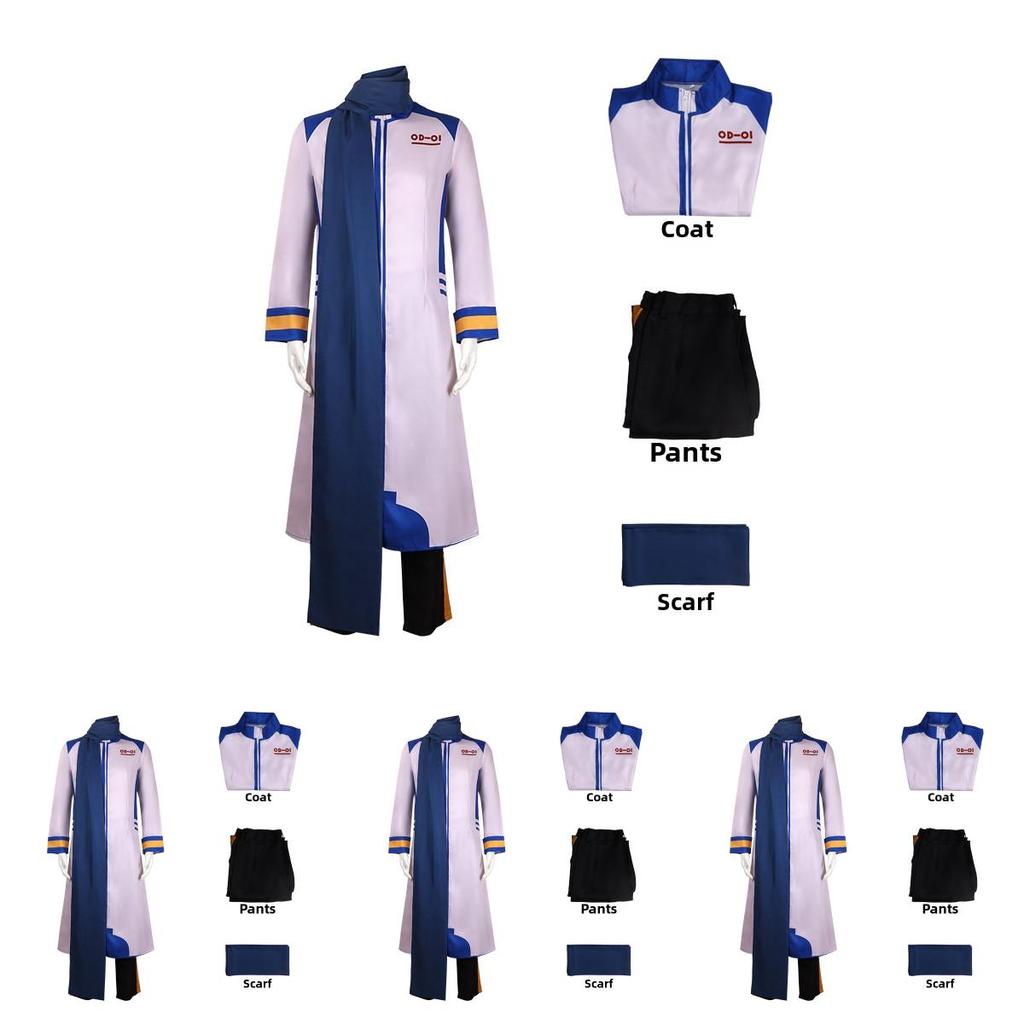 Vocaloid Kaito Roleplay Costume Streetwear Polyester Anime Convention Cosplay Outfit