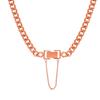 Titanium Steel Flavors Chain Following Bone Chain