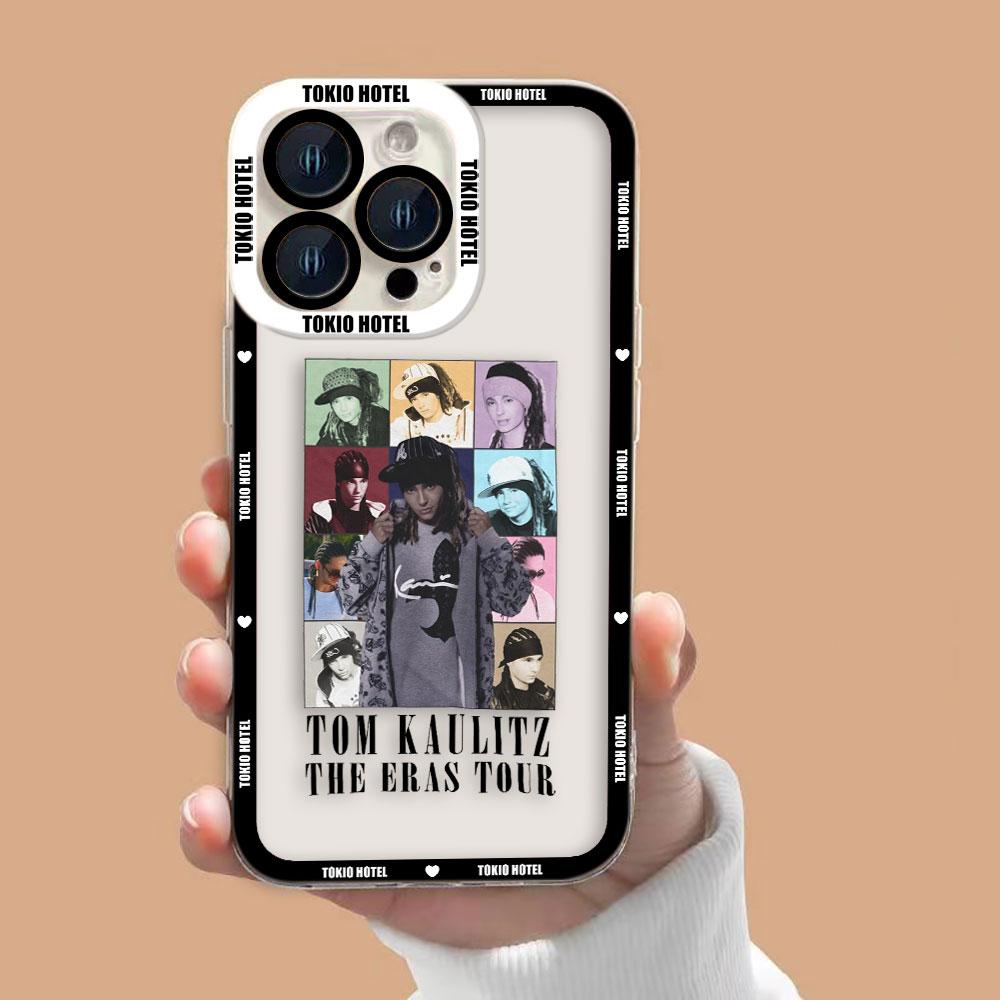 Tokio Hotel Tom K-Kaulitz Clear Phone Case For Realme 15 5 6 7 7I 8 8I 9 9I 10 12 NOTE 70 C75 C71 C67 C65 C55 C53 C35 C33 Case