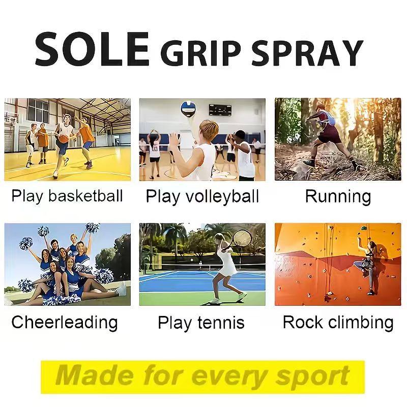Anti-Rutsch Sportgriff-Verbesserer 120 ml für Schläger, Golf, Tennis, Basketball, Feuchtigkeitskontrolle und verbesserte Griffführung