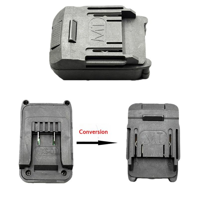 Universal Power Tool Battery Adapter Compatible With Big Foot And Small Foot Machines, Lithium Battery Converter