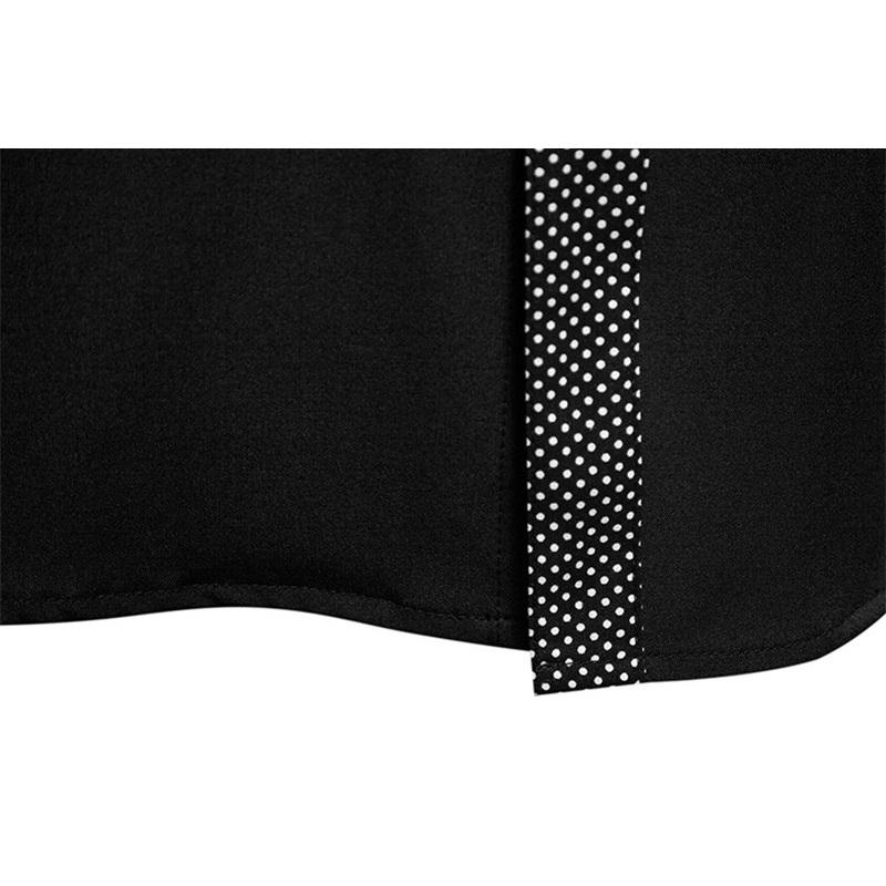 Autumn Fashion Men's Patchwork Long Sleeve Shirt High Quality Vintage Color Block Male Casual Social Wedding Party Business