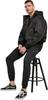 Winter Jacket Brandit MA1 Sweat Hooded Jacket Black