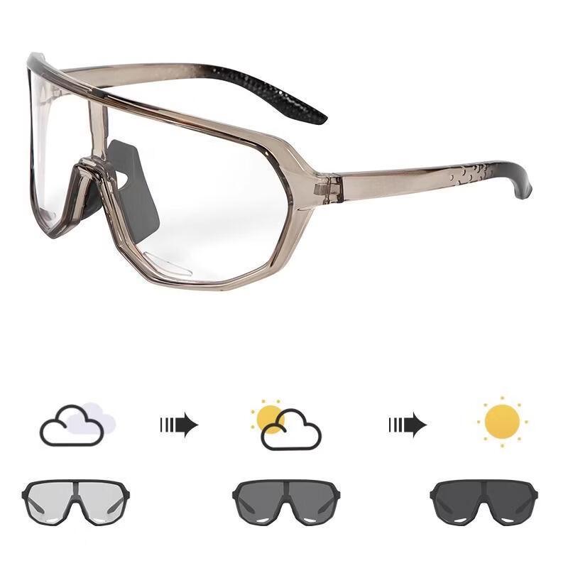 Miling Photochromic Cycling Sunglasses