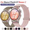 22mm Atmungsaktives Nylonband für Huawei Watch GT Runner 2 Ultimate 2 GT6-5-4-3-2 46mm Alpines Armband für OPPO Watch X3 X2 S