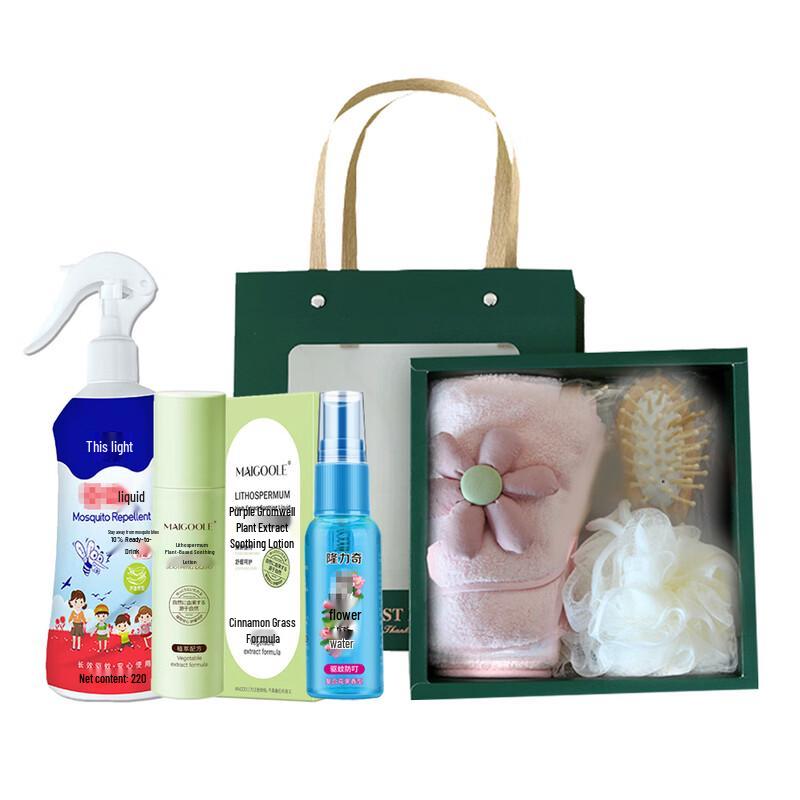 

Longliqi Floral Water & Mosquito Repellent Body Care Set