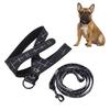 Comfortable Lining Reflective Covered Edge Explosion Proof Rushed Pet Dog Harness Traction Leash Pulling Rope