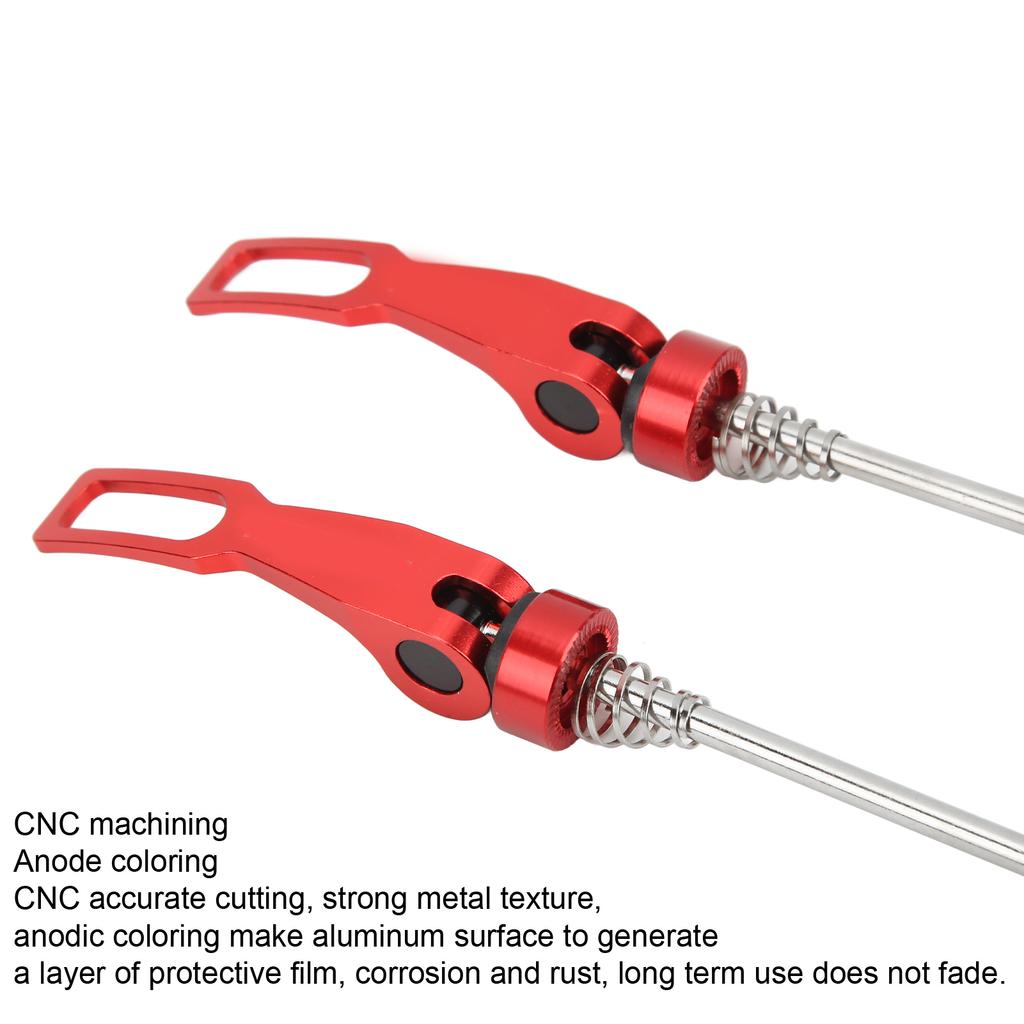 MEROCA Quick Release   Skewer Hub Axle Disc Brake Quick Release Lever Aluminum for Mountain Bike