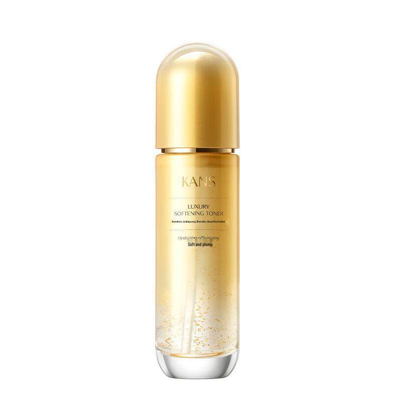 Han Shu Gold Extract Anti-Wrinkle Firming Toner 120ml - Moisturizing Facial Skincare