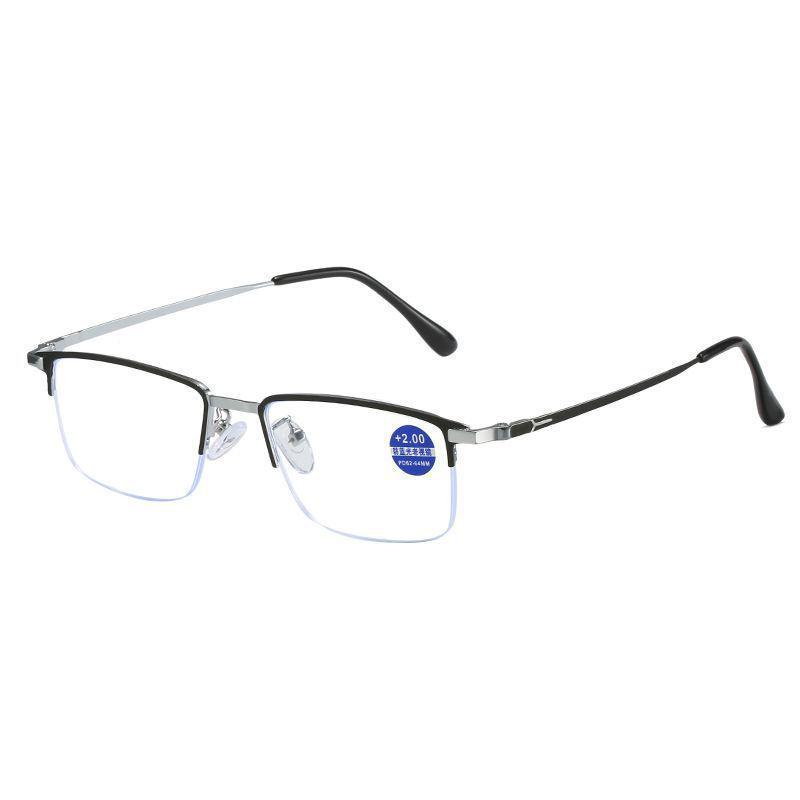 Crystal Stone Extra Grade Unisex HD Anti-Blue Light Reading Glasses for Middle-Aged & Elderly