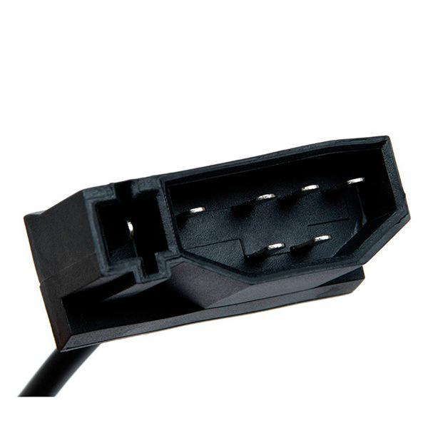 Черный пластиковый кабель-переходник с 7-контактного на OBD2 16-контактный None