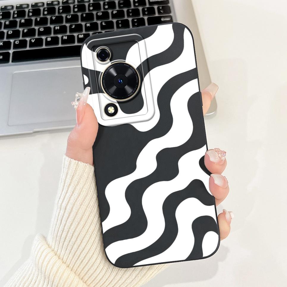 For Cover Huawei Nova Y72 / Nova Y72 MGA-LX3 Gothic Style Moon Night View Avocado Painting Case Bumper Soft Matte Silicone Funda